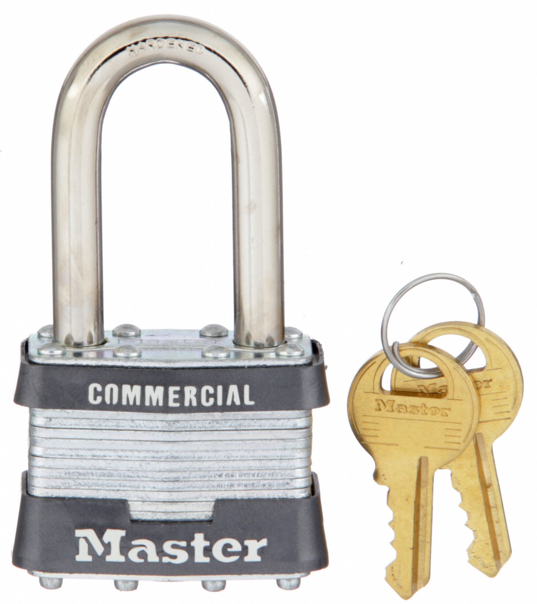 PADLOCK STL 1-3/4IN-4PIN 1-1/2INSHK