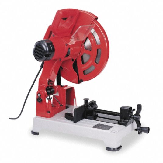 MILWAUKEE Dry Cut Machine, 14 in Blade Dia., 1 in Arbor Size 3HU87