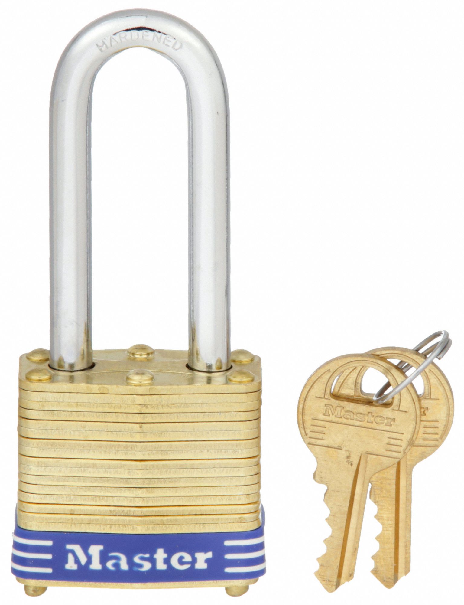 VIUIOE 4Pcs Keyed Alike Padlocks with Keys - Long Shackle Gym Locker Lock  with Keys - Laminated Pad