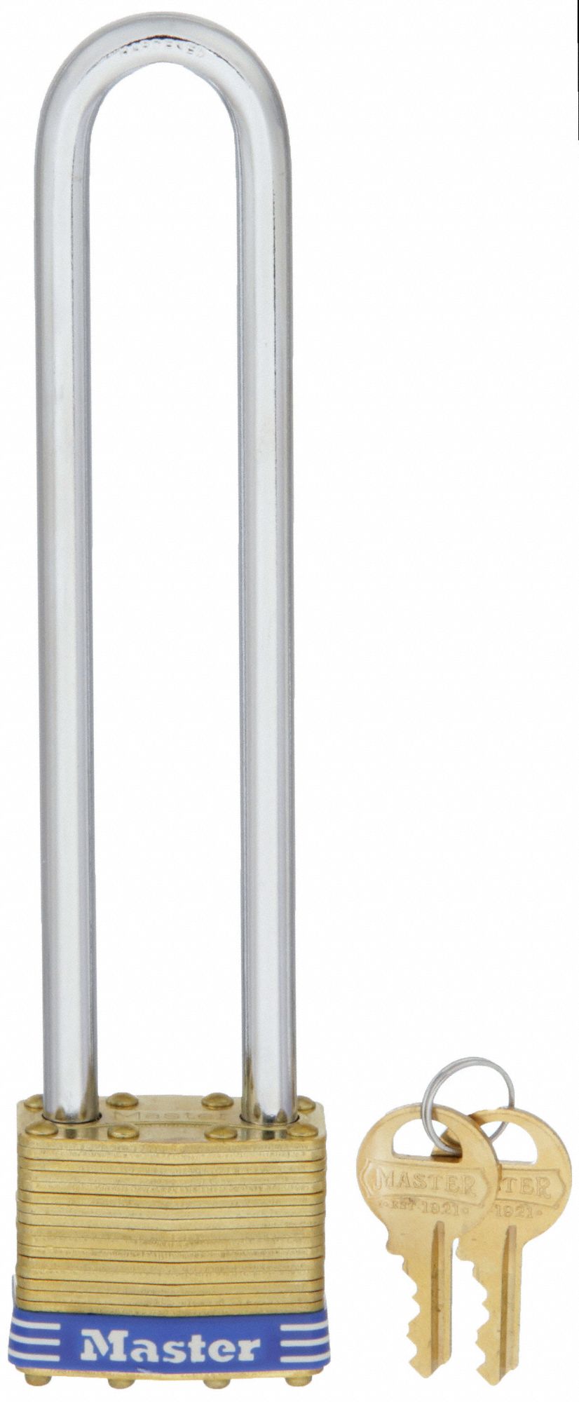 CADENAS A CLE, 3/4 PO, RECTANGLE, ARGENT