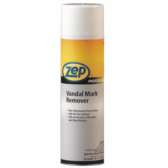 ZEP PROFESSIONAL Vandal Mark Remover, 20 oz. 5DPV4R06201 Grainger