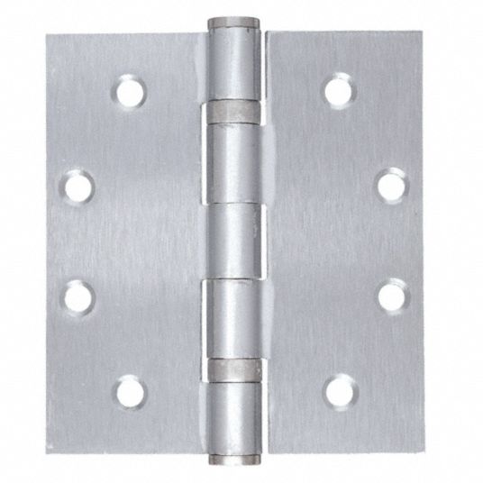 4 Holes per Leaf, 5 in Door Leaf Ht, Butt Hinge - 3HWA5|3HWA5 - Grainger