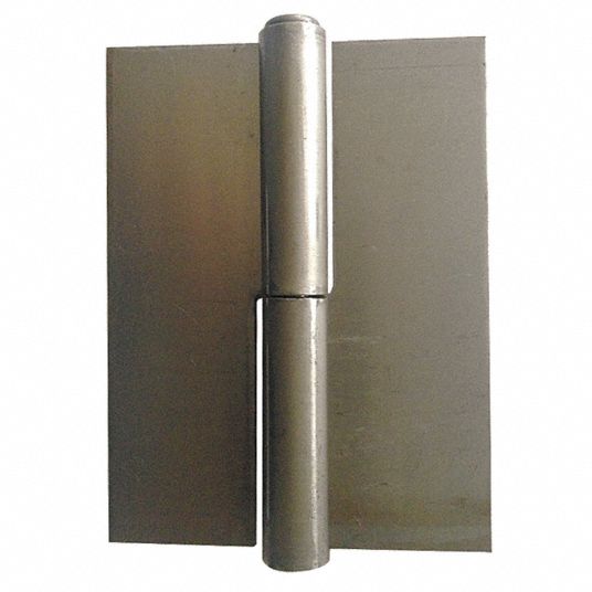 GRAINGER APPROVED 111/16" x 2" Stainless Steel LiftOff Hinge Without