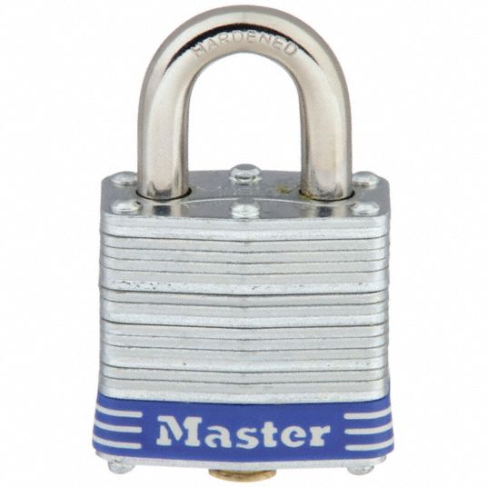 Master Lock® Combination Padlock With 3/4 Shackle, No Control Key Access -  Pkg Qty 5