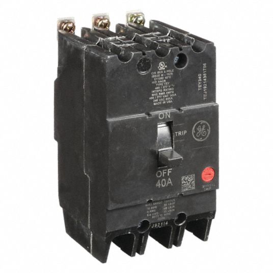 Lot de 4 Disjoncteurs Tripolaire 3 modules 40A 20149 Eur'ohm