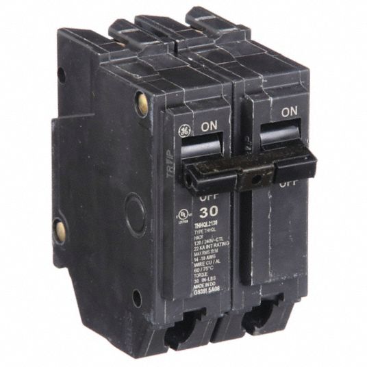 Ge, Thhql, 30 A, Miniature Circuit Breaker - 3hxg7