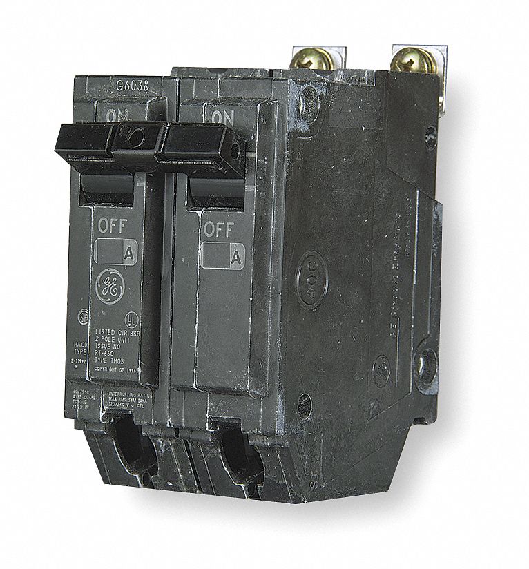 GE Miniature Circuit Breaker, Amps 30, Circuit Breaker Type High
