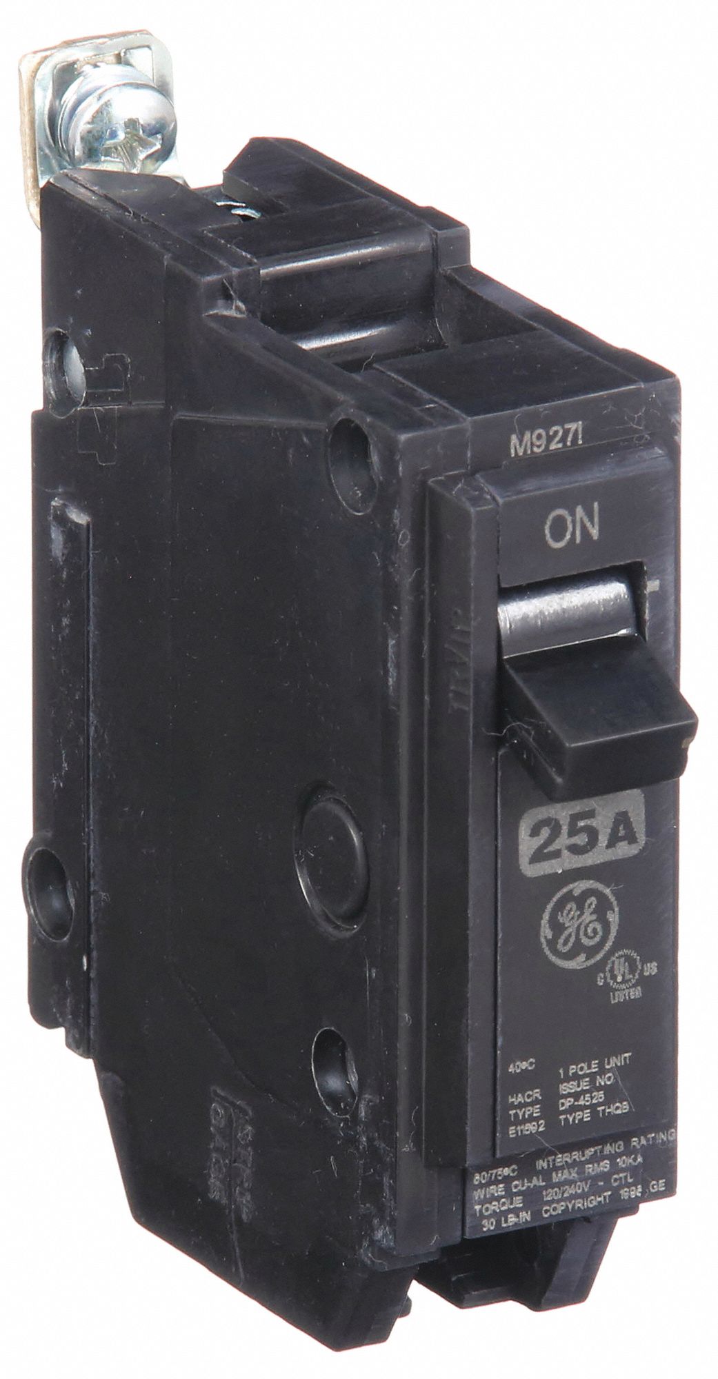 GE, THQB, 25 A, Miniature Circuit Breaker 3HXR9THQB1125 Grainger
