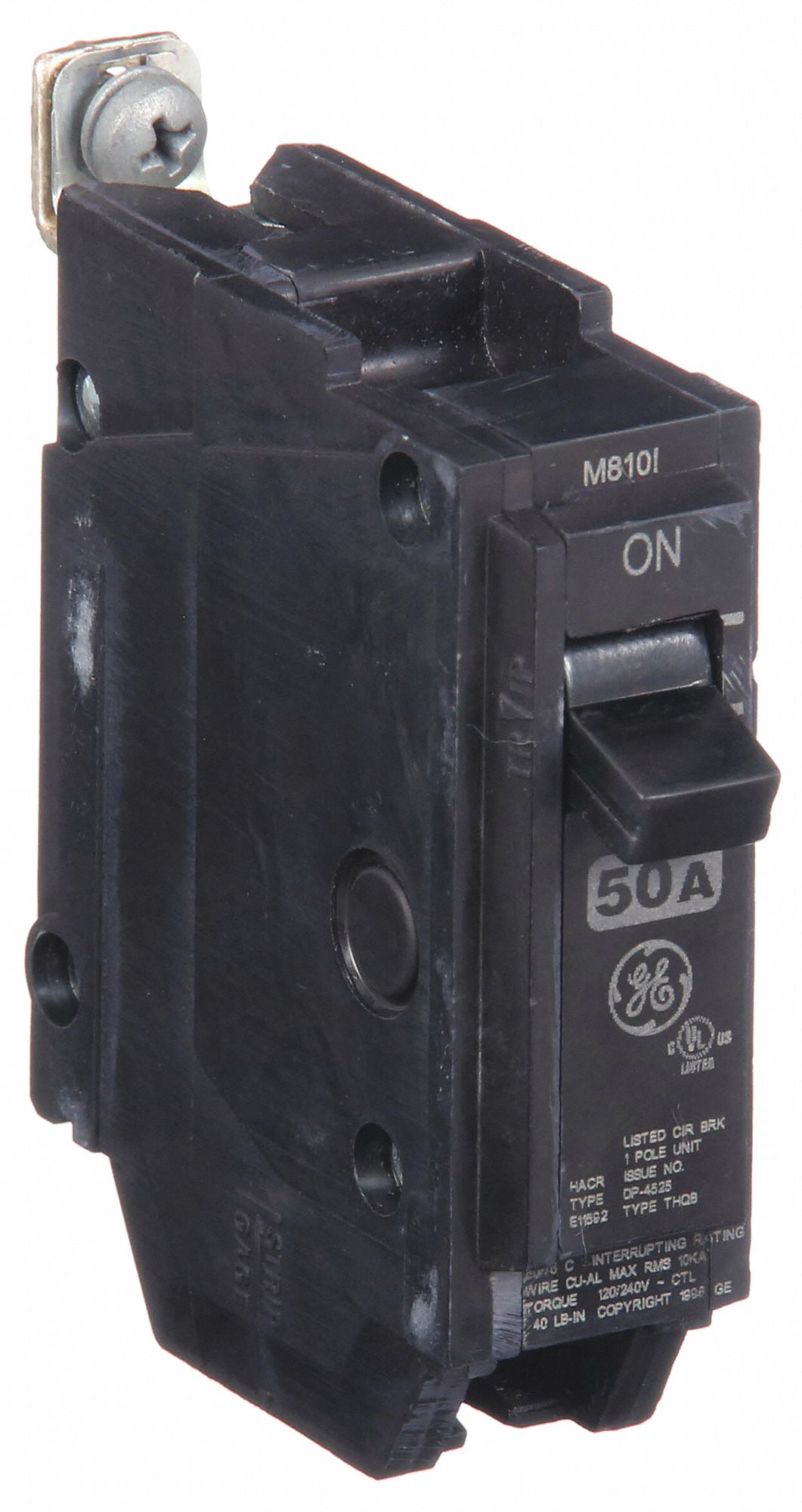 GE, THQB, 50 A, Miniature Circuit Breaker 3HXT7THQB1150 Grainger