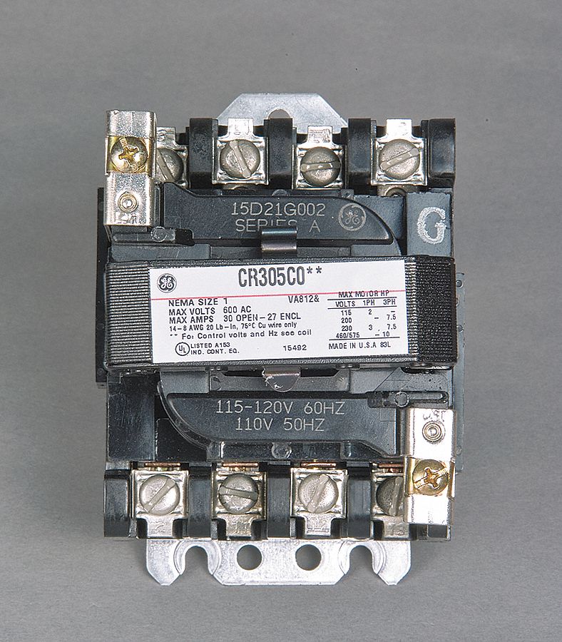 H2444 NEMAMagContactor NonReversing 120VAC