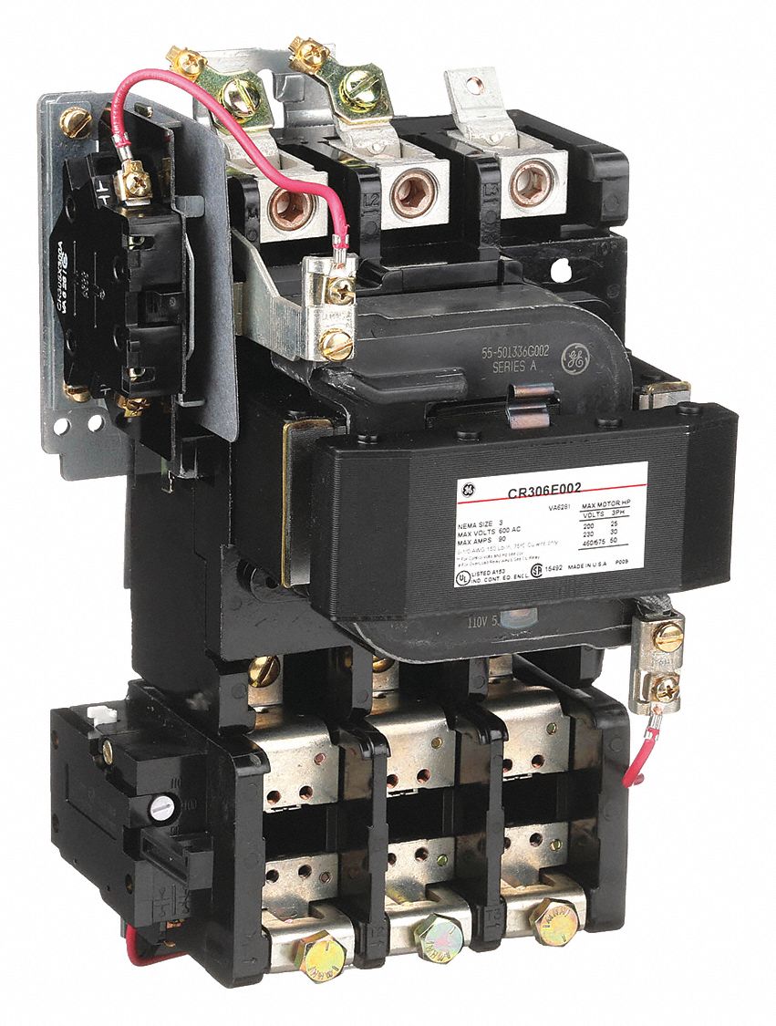3 NEMA Size, 90 A Amps AC, Motor Starter 3HXZ3CR306E002
