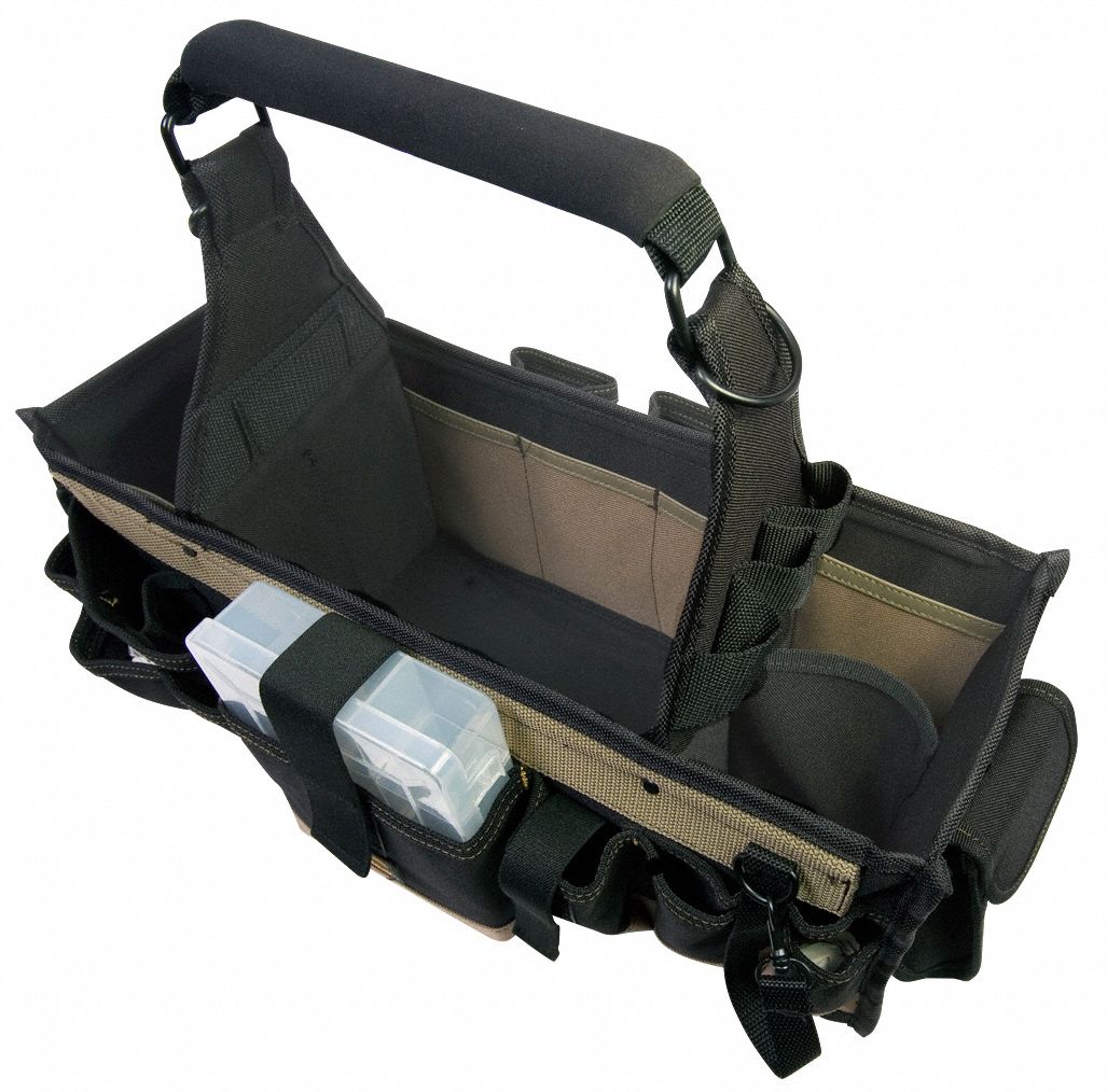 CLC Polyester, Electrician, Tool Tote, Number of Pockets 42, 23 in