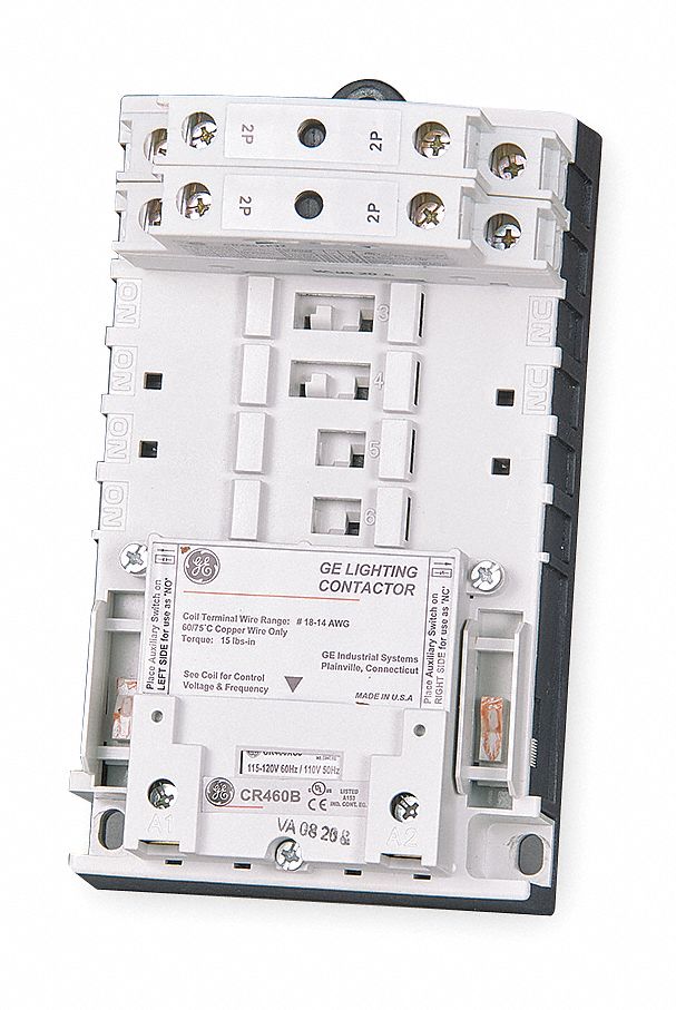 GE GENERAL ELECTRIC CR360L404 AAAZ 4P 60A Electrically Held Lighting Contactor 