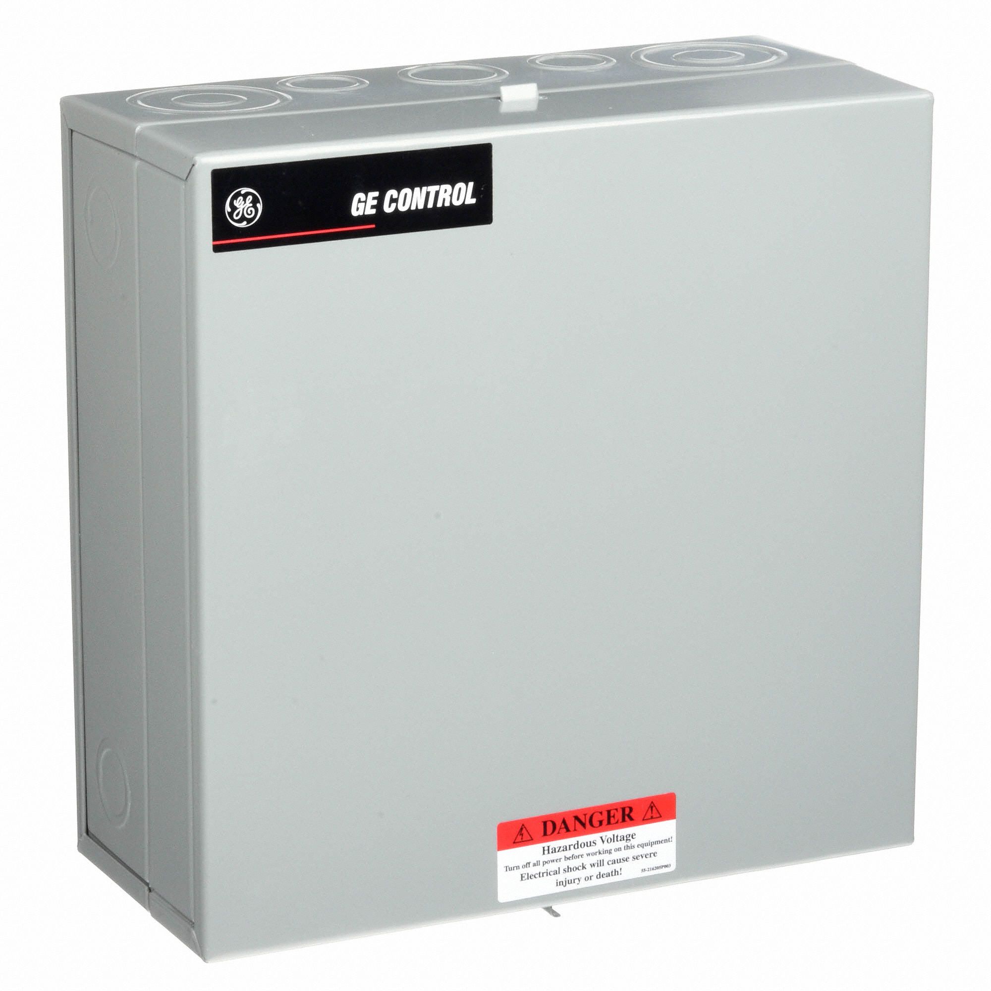 GE Lighting Contactor 12 Poles, 120V AC, 30 A Full Load Amps