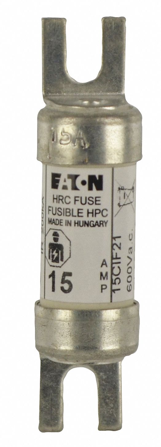 BUSSMANN, 15 A Amps, 600V AC, Fuse - 3HZ31|15CIF21 - Grainger