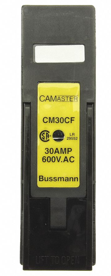 Fuse Block: Finger-Safe, 1 Pole, 690 V AC, DIN Rail Mounting, Screw Termination