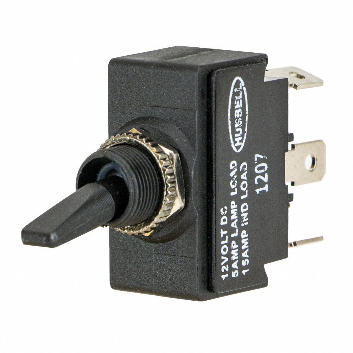 3HZ94 - Marine Toggle Switch DPDT 1/4 in Solder