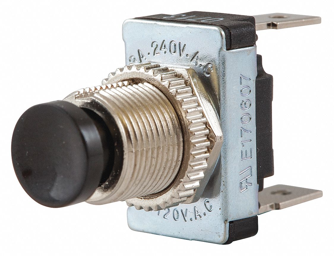 3HZ97 - Mini Push Button Switch 15A Ind. Load