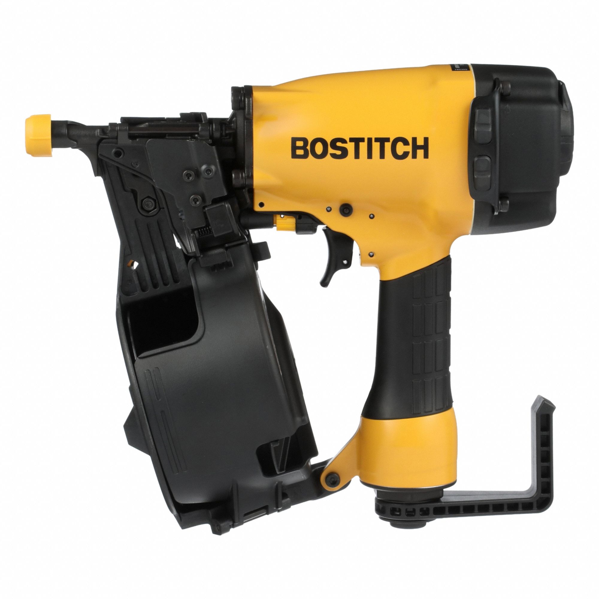 Air Nail Gun: Siding, 15°, Wire, 1/4 in NPT, Bump, Coil Collation, 350 Nail Capacity