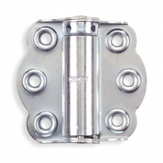 STANLEY Spring Hinge With Holes, Bright Zinc Finish - 3J204|74-8848 ...