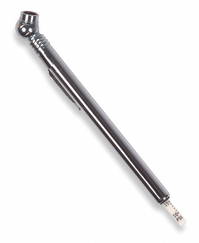 Pencil Tire Pressure Gauge,5 to 50 psi Grainger