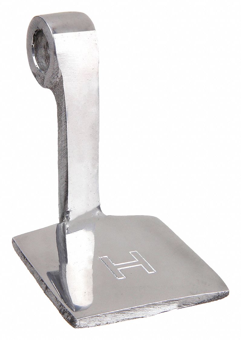 Foot Pedal: Chicago Faucets, Aluminum, Polished Finish, Slip, 2 1/16 in Overall Wd