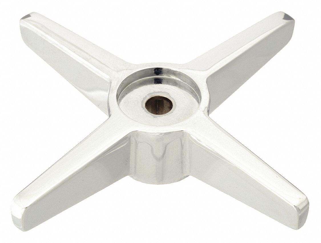 Chicago Faucets, For Manual Series, Handle - 3JAH1|633-HOTJKCP - Grainger