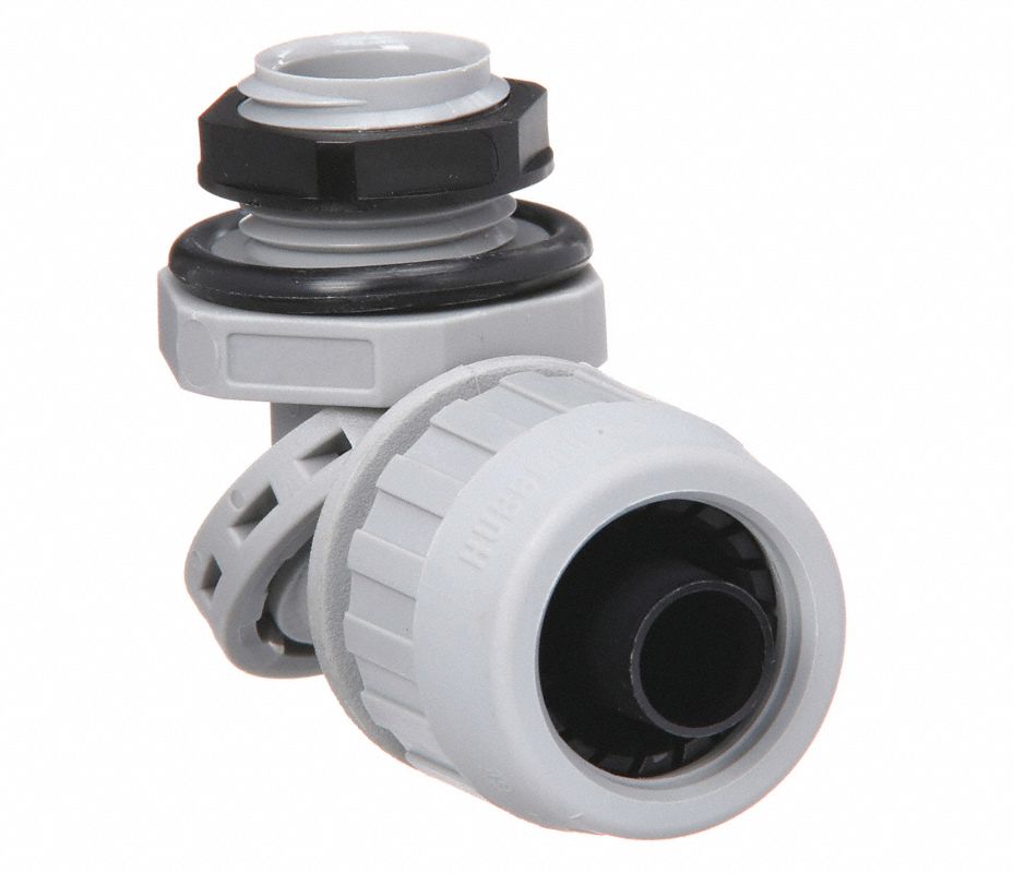 HUBBELL WIRING DEVICE-KELLEMS Conector Aislado, Material Nylon, Tamaño ...