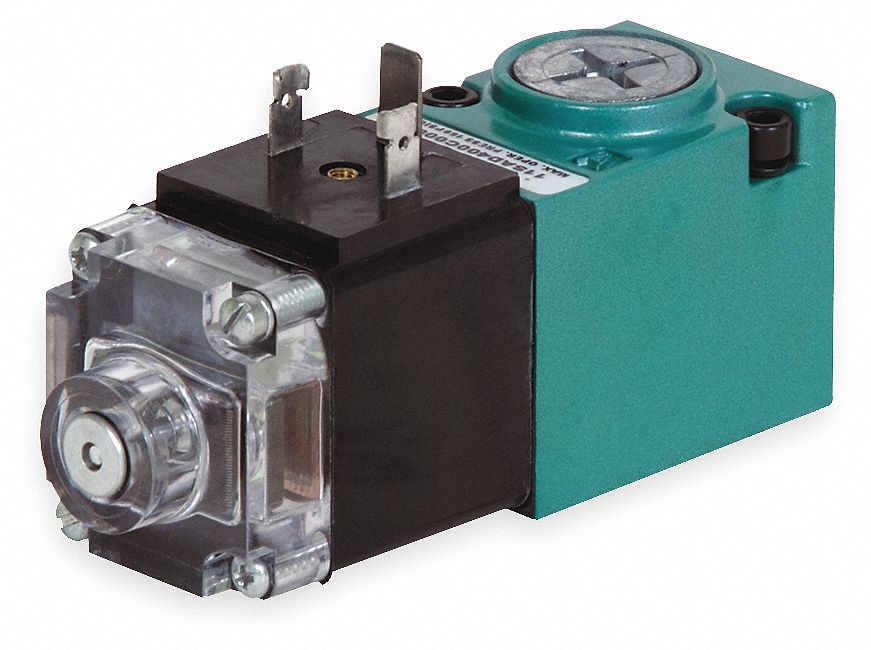 NUMATICS 1/8 in 120V AC, 4Way/2PositionSolenoid Air Control Valve