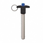 Innovative Components AL6X2500T-01 T Handle Locking Pin 3/8 diameter X 2.50 grip length 4130 steel zinc 