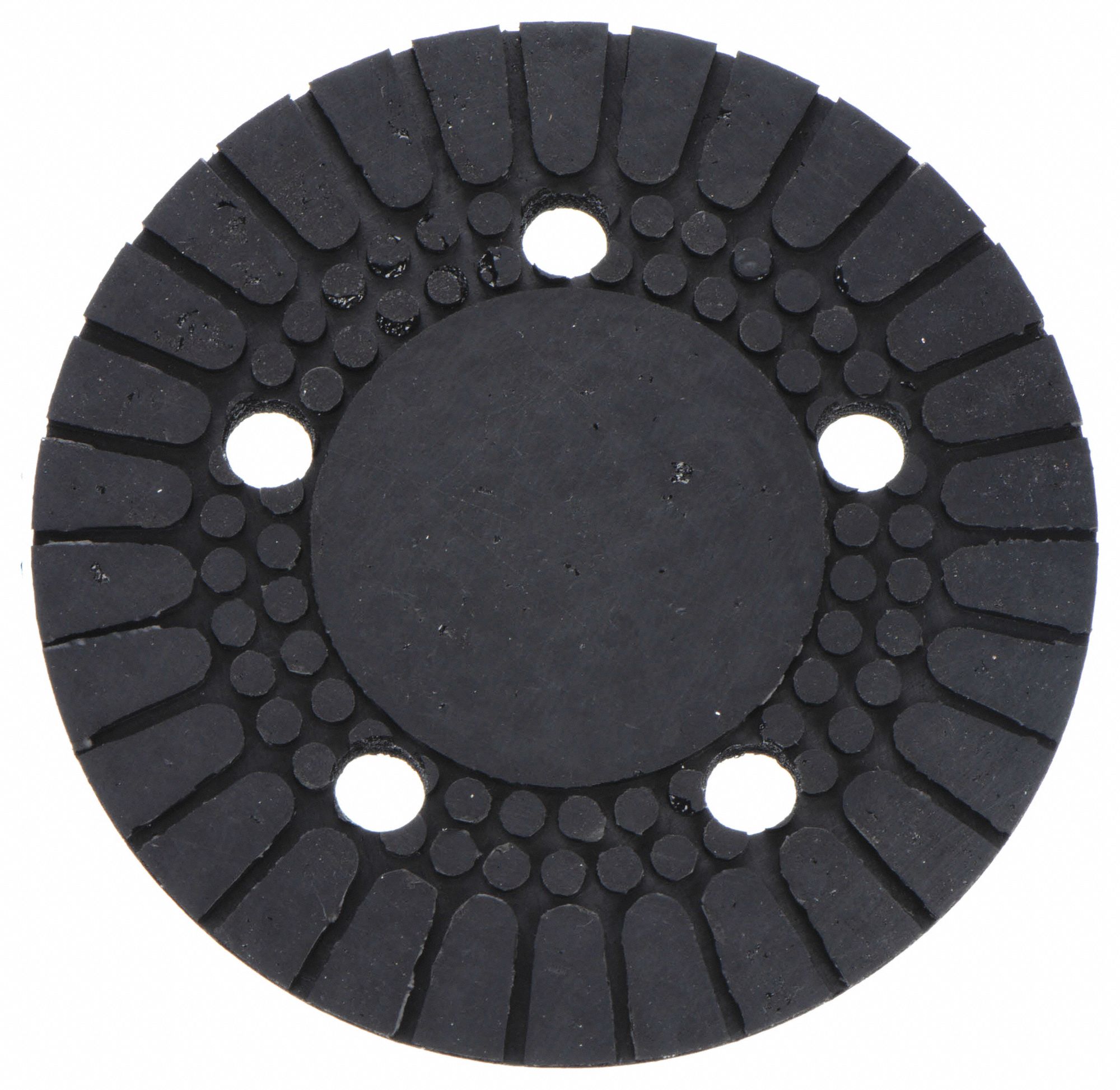 Superior Pads 6-Inch Hook & Loop Sander Pad - 5/16-24 Thread With 6 Vacuum Holes