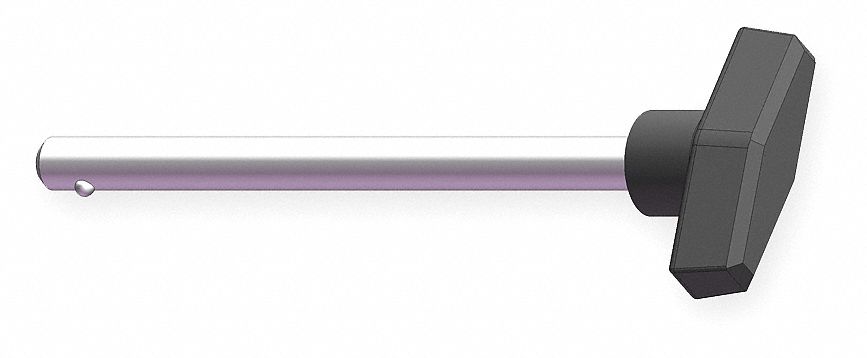Quick Release Pin, 2-1/2", Polypropylene