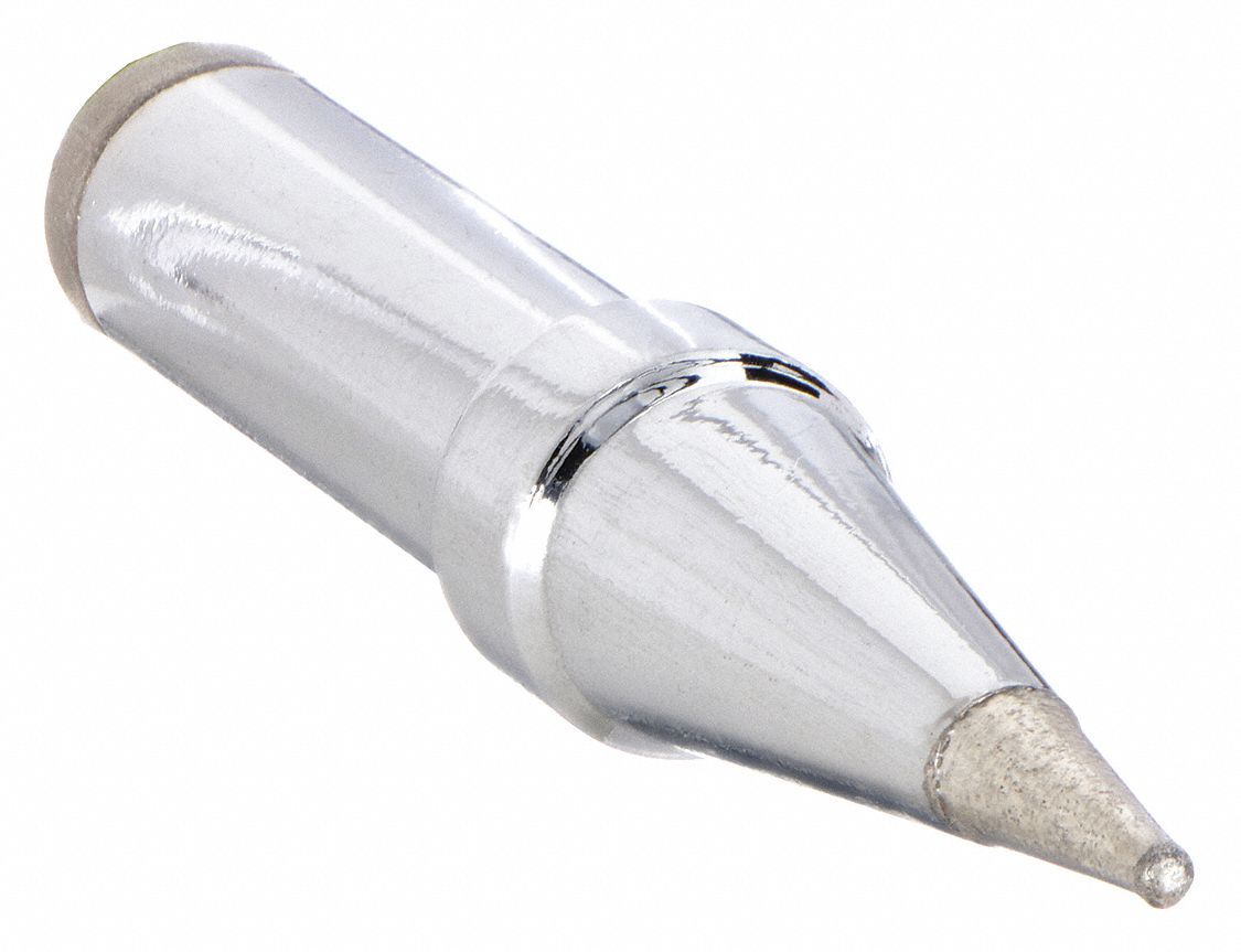 Soldering Tip: PT Series, Conical, 0.79 mm W, 15.87 mm Lg