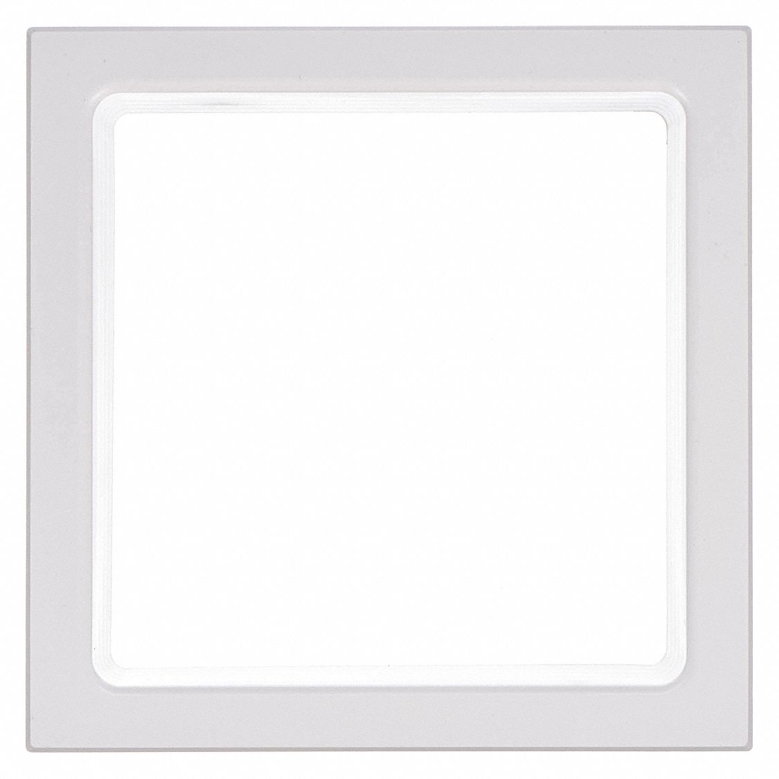 Trim Ring, 2 Gang, White