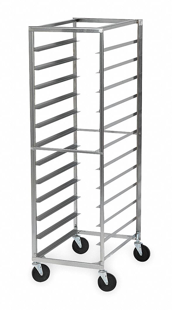 LAKESIDE Stainless Pan and Tray Rack, Holds 12 3JHX2159 Grainger