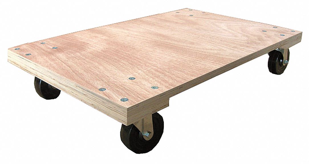 General Purpose Dolly, 900 lb Load Capacity Grainger