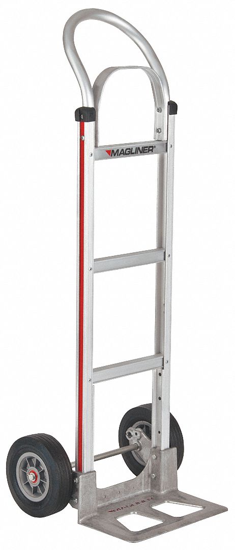 CORROSION-RESISTANT MODULAR ALUMINUM GENERAL PURPOSE HAND TRUCK, 500 LB LOAD CAPACITY