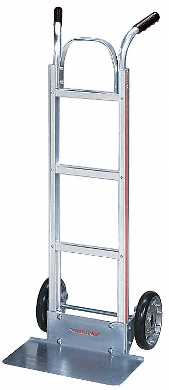 CORROSION-RESISTANT MODULAR ALUMINUM GENERAL PURPOSE HAND TRUCK, 500 LB LOAD CAPACITY, DUAL