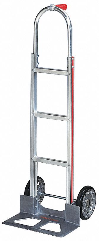 CORROSION-RESISTANT MODULAR ALUMINUM GENERAL PURPOSE HAND TRUCK, 500 LB LOAD CAPACITY