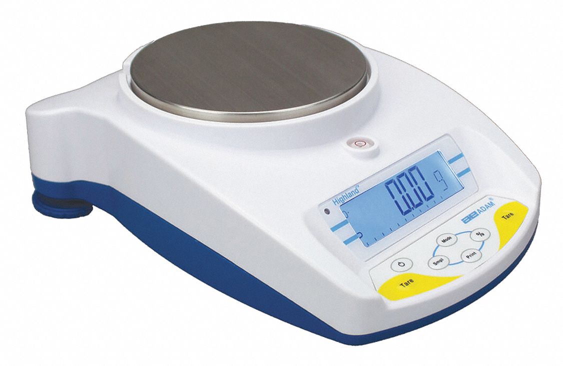 1,500 g Capacity, 0.05 g Scale Graduations, Compact Bench Scale 3JKL2