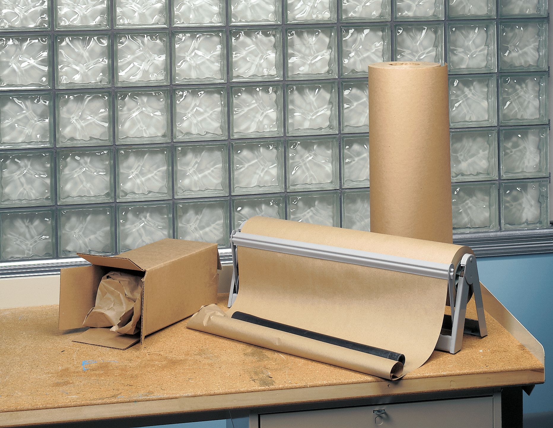 24 in Roll Wd, 900 ft Roll Lg, Kraft Paper - 3JLC9|RKP-2440 - Grainger