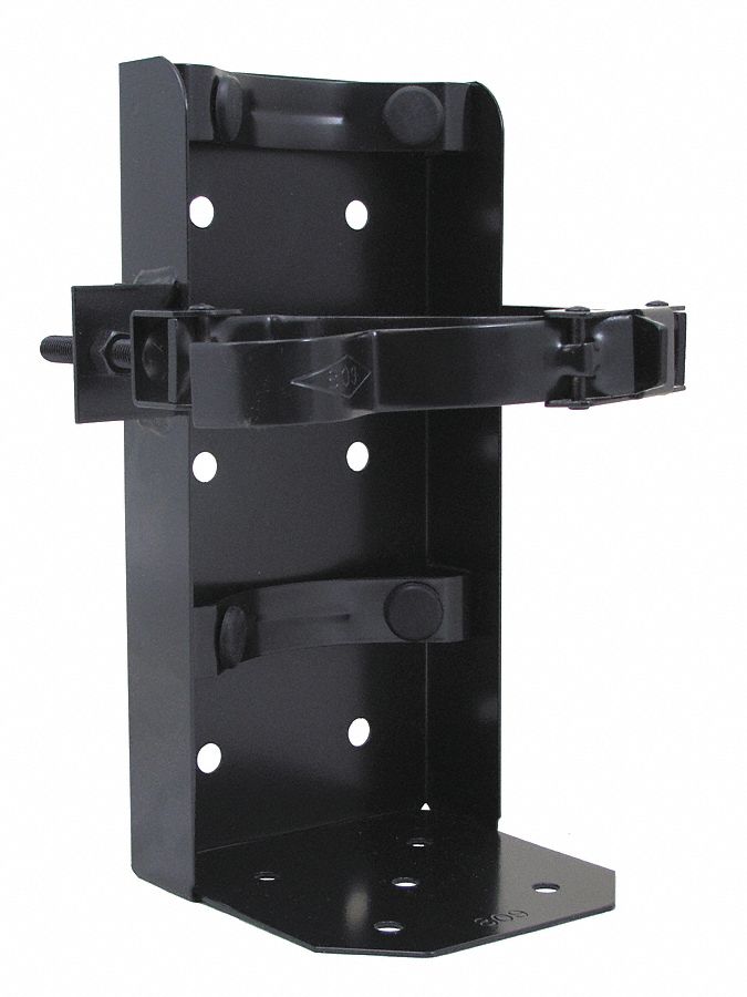 thumbnail image 2 of Amerex Fork Style Wall Mount Fire Extinguisher Bracket - Fits 5lb 10lb - NEW 2 of 5