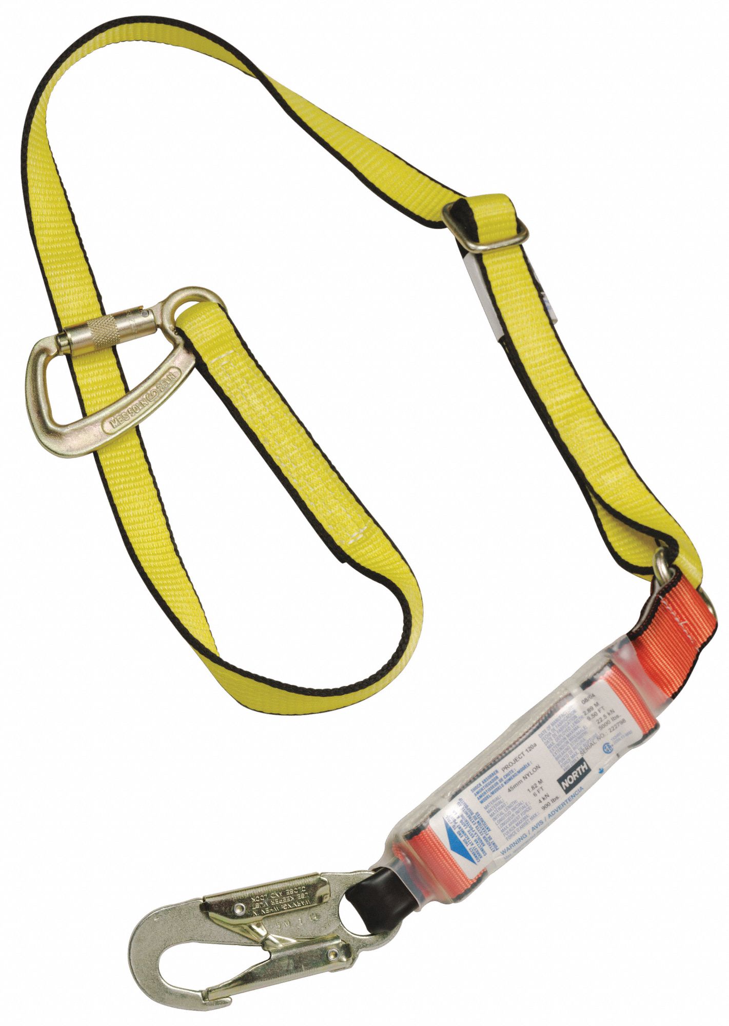 Shock-Absorbing Tie-Back Lanyard - Grainger