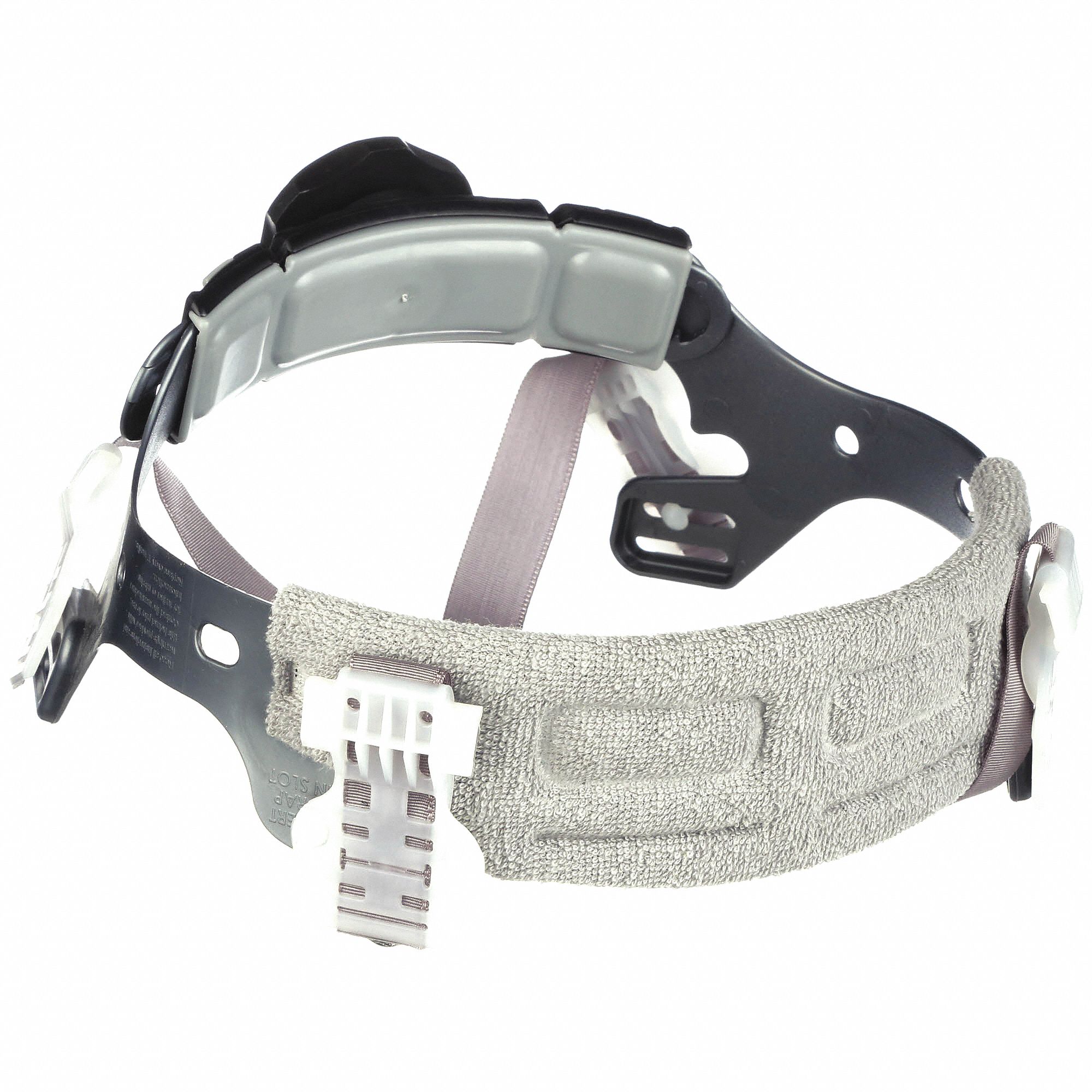 SUSPENSION REMPLACEMENT, TAMPON FRONTAL EN COTON, AJUST. CRÉMAILLÈRE 4 PTS, P/CASQUES PROTECTION S51/S51MT/S61/S62/S71