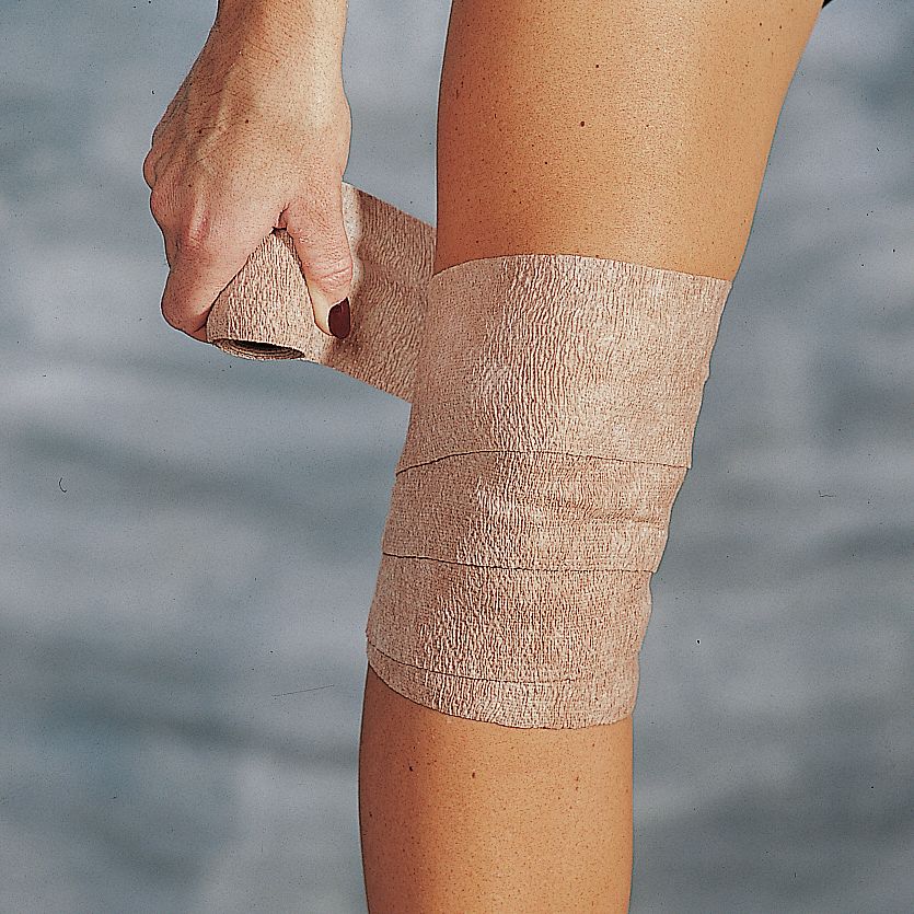 First Aid Elastic Wrap, Box, Includes (1) 3" roll Grainger