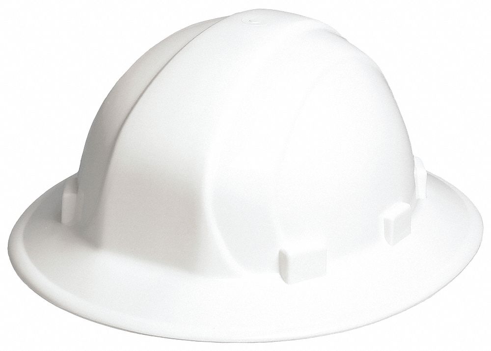 Hard Hat, Type 1,  Class E, Ratchet, White