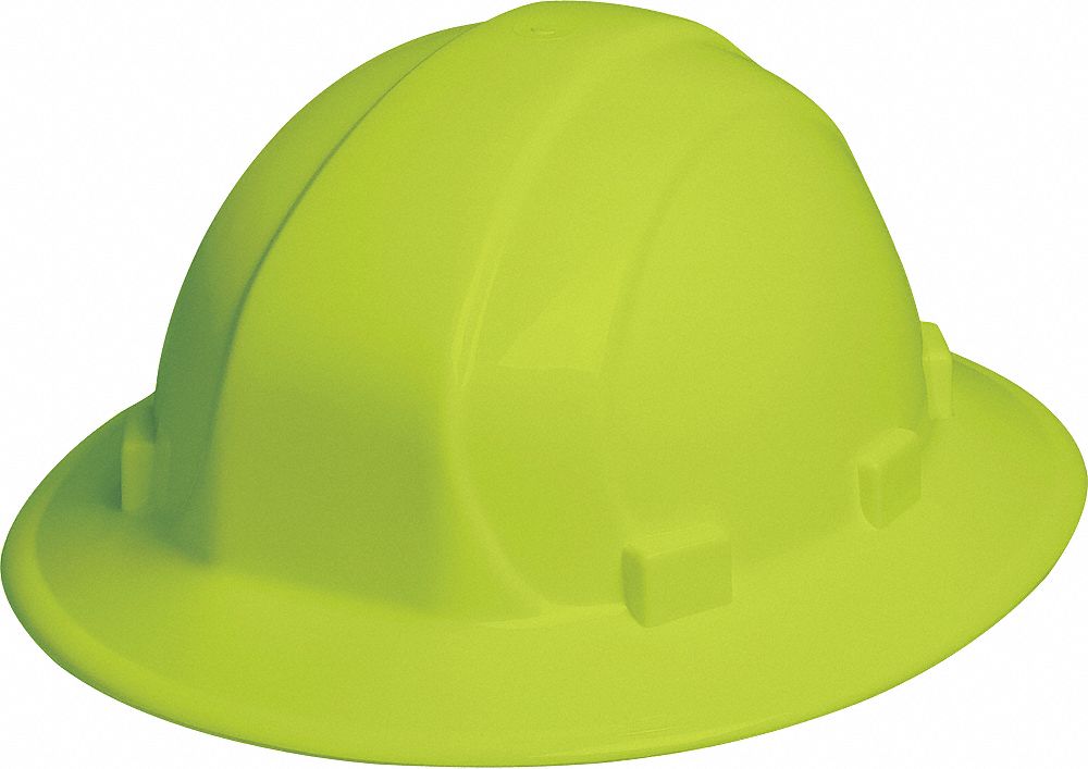 Hard Hat, Type 1,  Class E, Hi-Vis Green