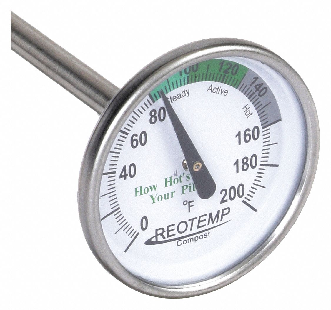 Compost Dial Thermometer:
