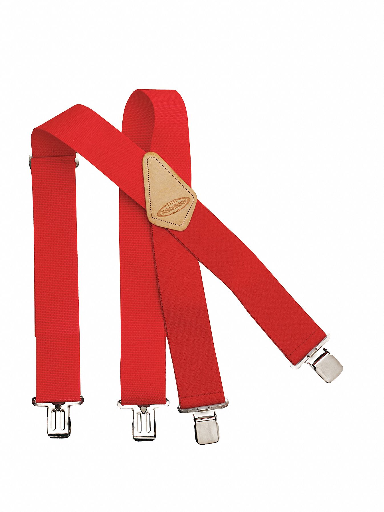 KAREWEAR Suspenders, Red 3JRW36176 Grainger