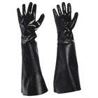 GLOVES, BLACK, UNIVERSAL, NEOPRENE AND VINYL, WITH CLOTH LINING, 33 IN LENGTH